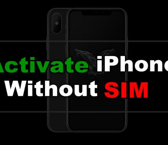 Activate iPhone Without SIM
