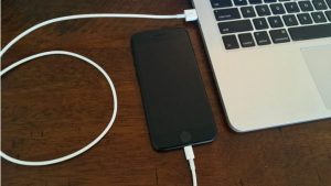 iphone usb connection