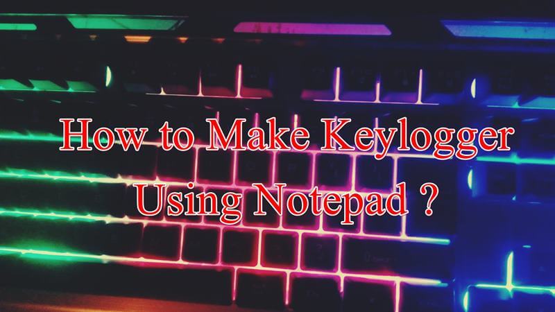 keylogger using notepad