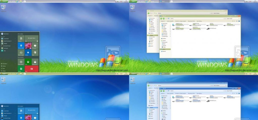 windows xp theme for windows 10