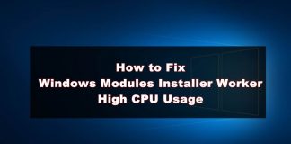 windows modules installer worker