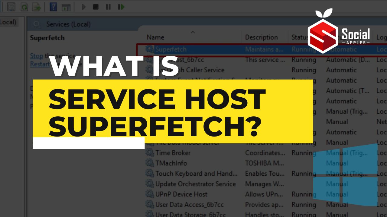 what is service host superfetch