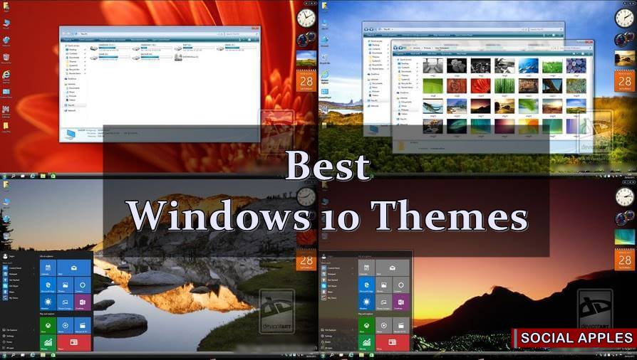 best window 10 themes 2020