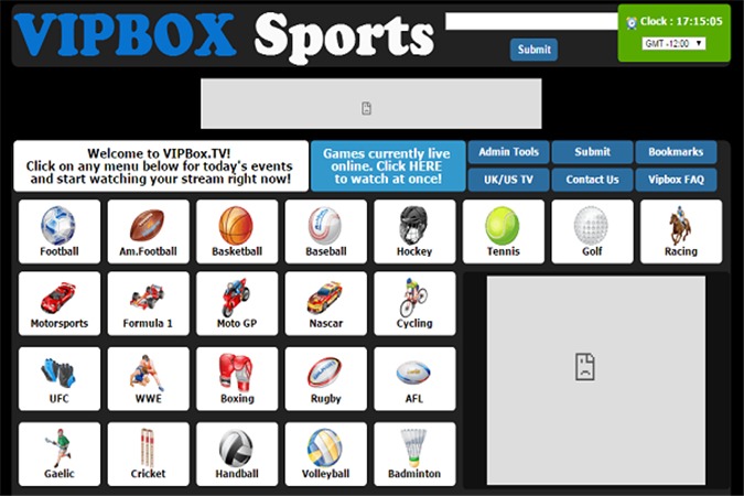 Vipboxtv free live online sports streams vipbox sports