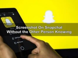 screenshot snapchat without them knowing
