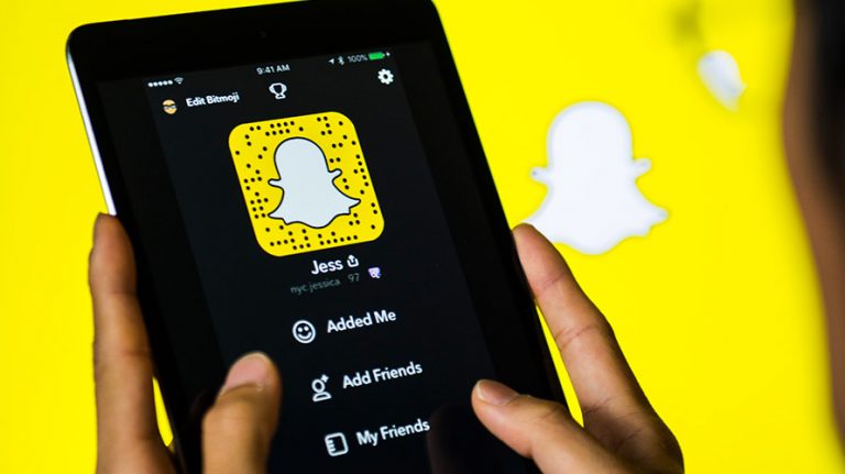 snapchat dark mode