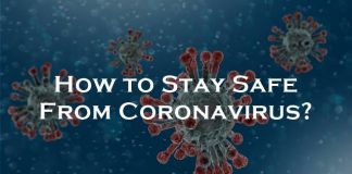 stay safe from coronavirus