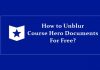 unblur course hero documents