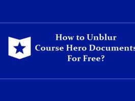 unblur course hero documents