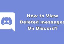 How to View Deleted messages On Discord