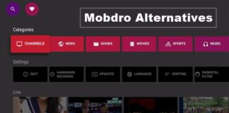 best apps like mobdro alternatives
