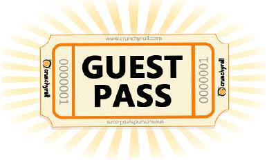 crunchyroll guest pass forum