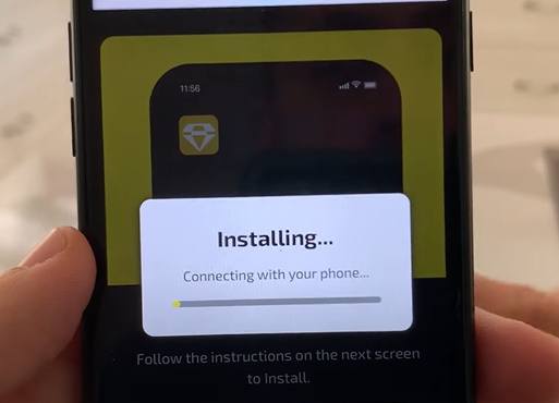 installing the app