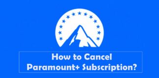 how to cancel paramount plus subscription