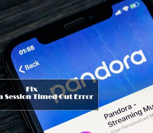 fix pandora session timed out error code 3007