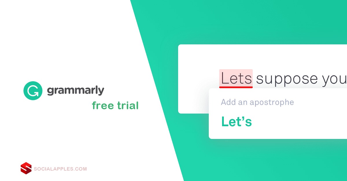 grammarly free trial accounts