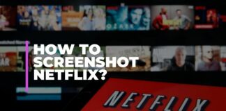 How to Take Screenshot in Netflix on Any device