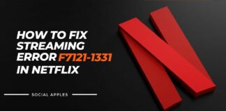 fix streaming error f7121-1331 in netflix
