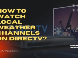 how to watch local weather channels in direct tv