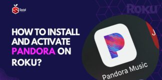 how to install and activate pandora on roku