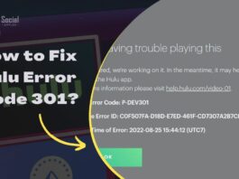 How To Fix Hulu Error Code 301