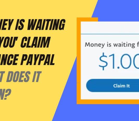 money is waiting for you claim balance paypal