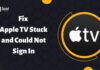 how to fix apple tv stuck and could not sign in