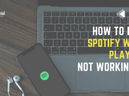how to fix spotify web player not working