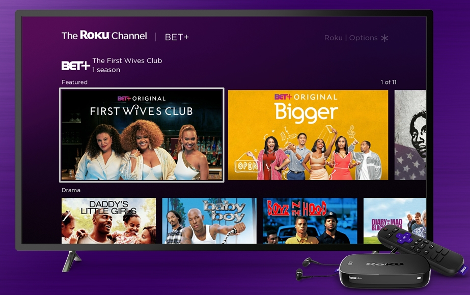 activating bet plus on roku devices