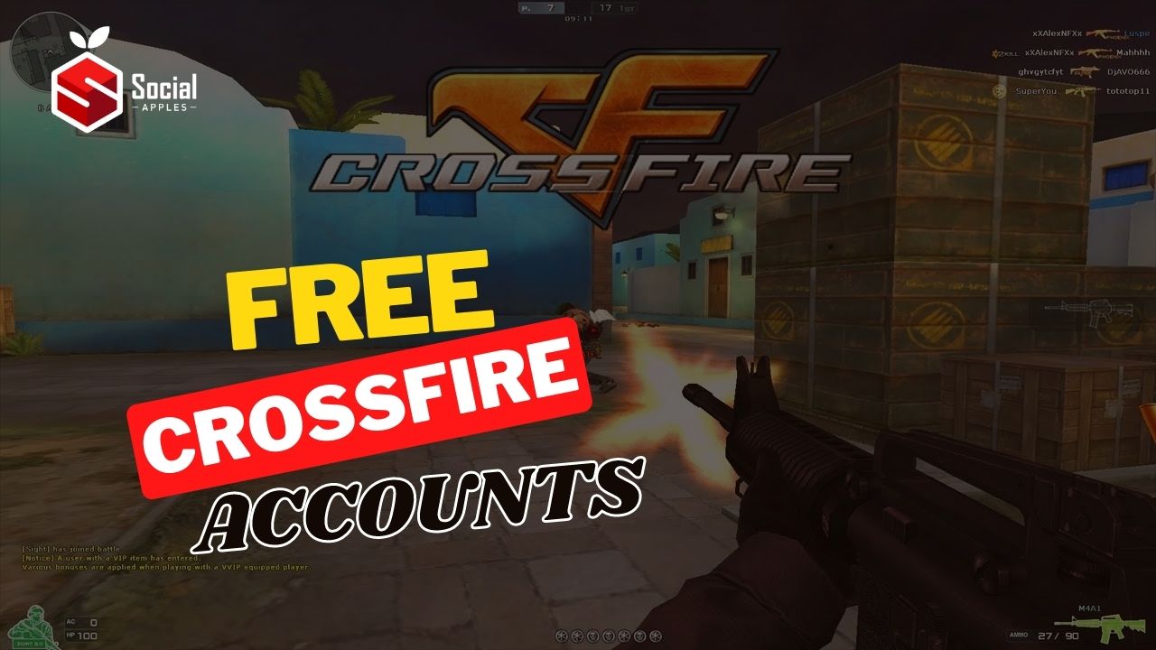 free crossfire accounts