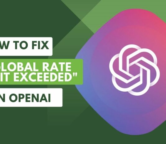 how to fix global rate limited exceeded on openai