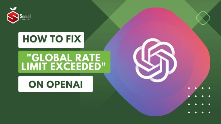 how to fix global rate limited exceeded on openai
