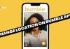 change location on bumble app