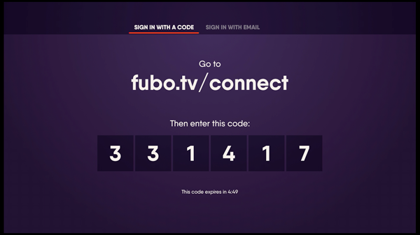 fubotv connect to samsung tv