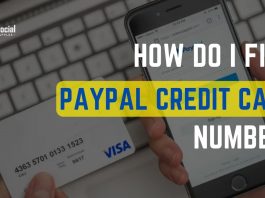 How do I Find PayPal Credit Card Number