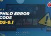 Fix Philo Error Code ds-0.1