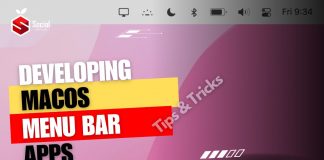 developing macos menu bar apps