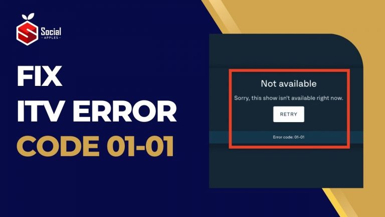 fix ITV Error Code 01-01