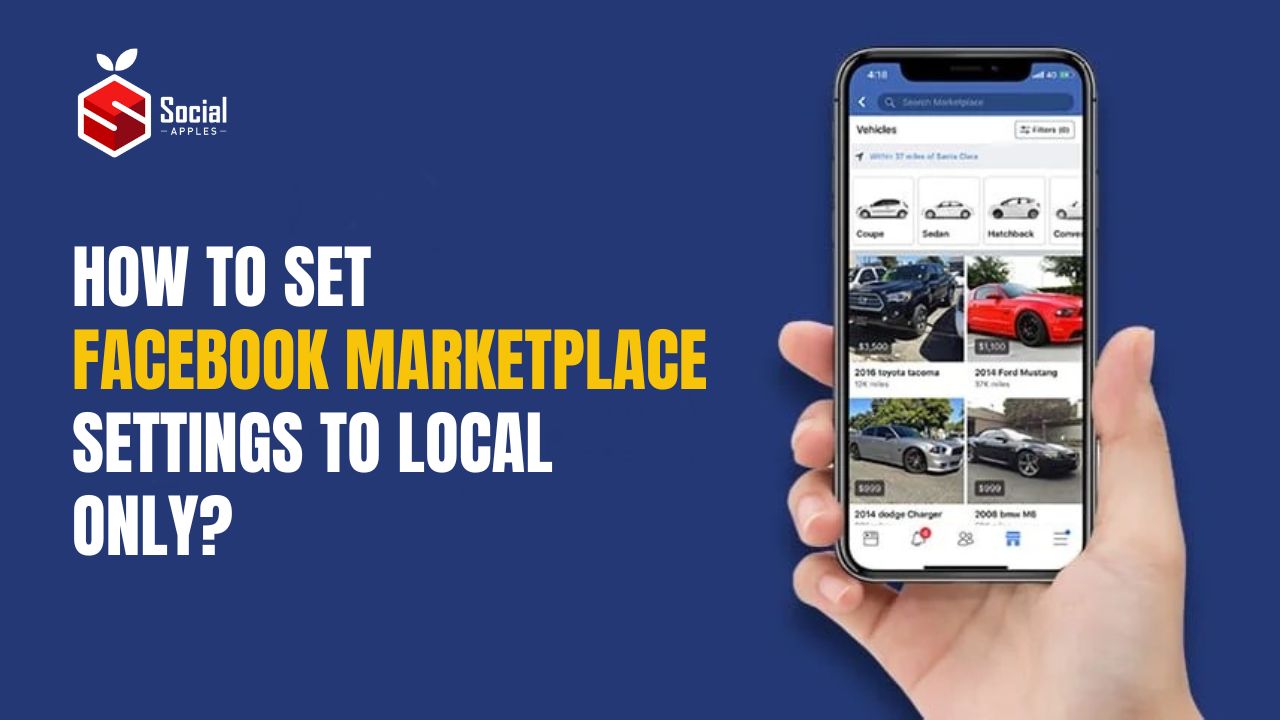 how to set Facebook Marketplace settings to local only