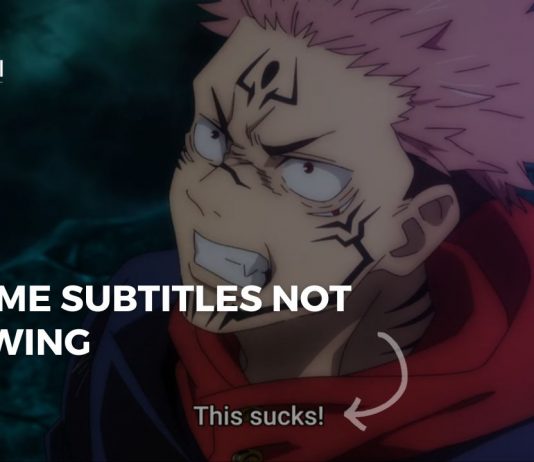 Fix 9Anime Subtitles Not Showing