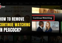 How to Remove Continue Watching in Peacock TV