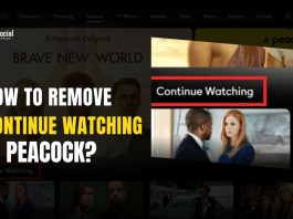 How to Remove Continue Watching in Peacock TV