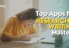 Top 10 Apps for research and writing