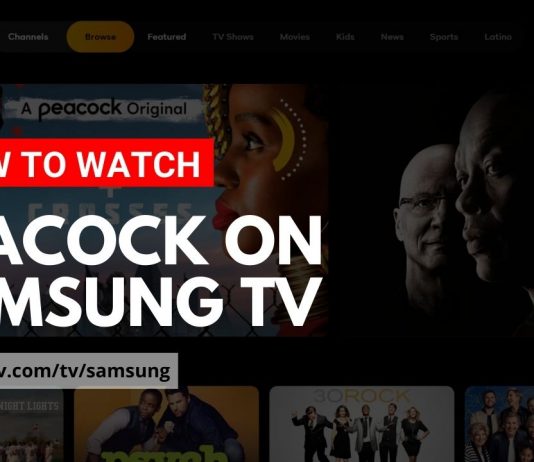 Watch Peacock Tv On Samsung TV