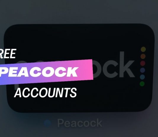 free peacock accounts