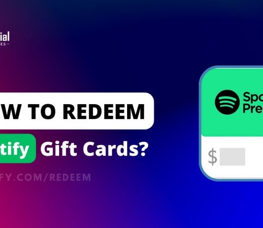 redeem spotify gift cards