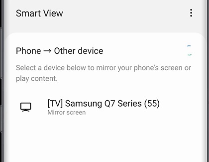 cast android to samsung tv