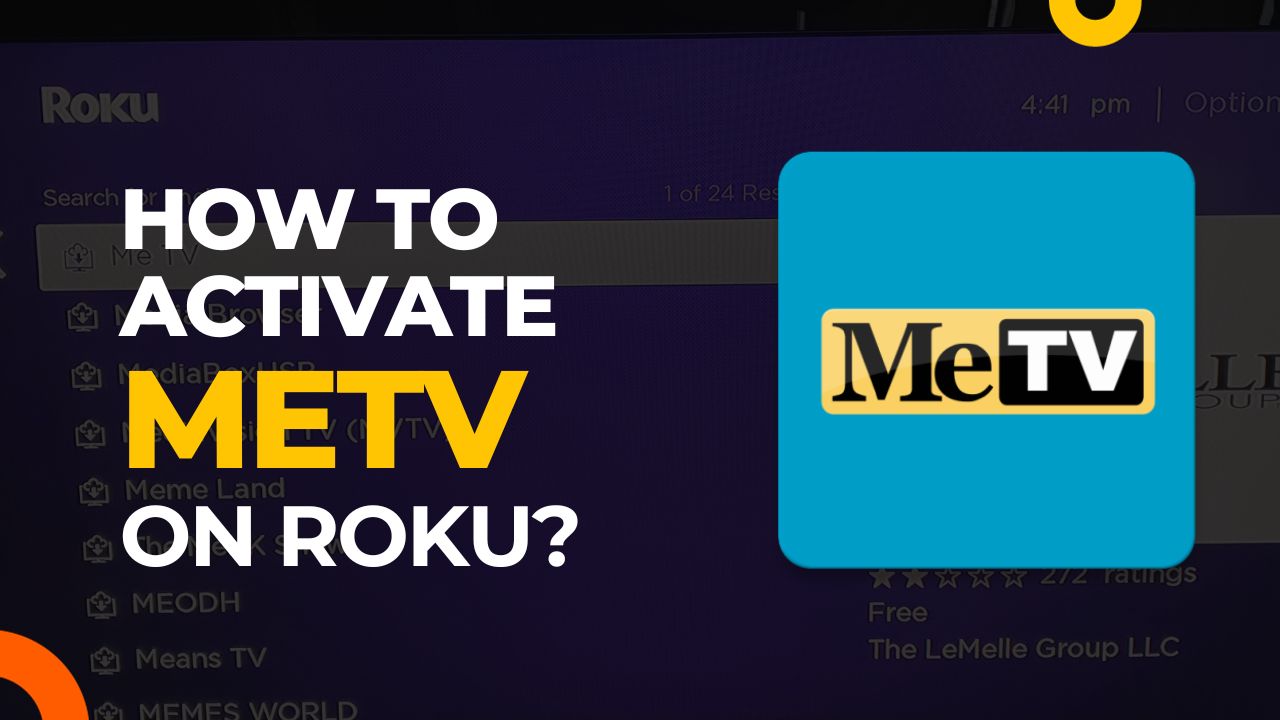 how to Activate metv on roku