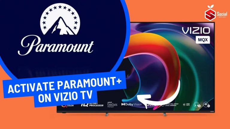How to Activate Paramount Plus On Vizio TV