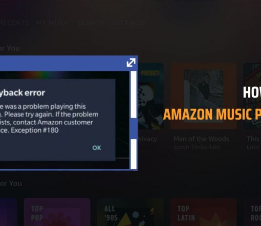 How to Fix Amazon Music Playback Error